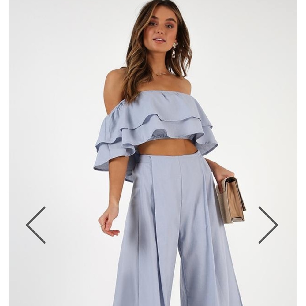 SHOWPO BLUE OUTFIT